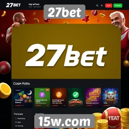 Interface do 27bet melhora a experiência do usuário