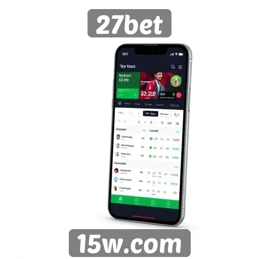 Plataforma de apostas móveis da 27bet
